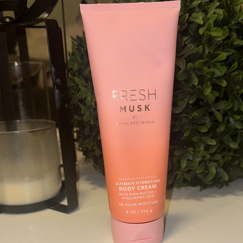Bath & Body Works Pink Fresh Musk Body Cream